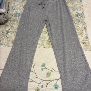 Women's Gray Knit Pants